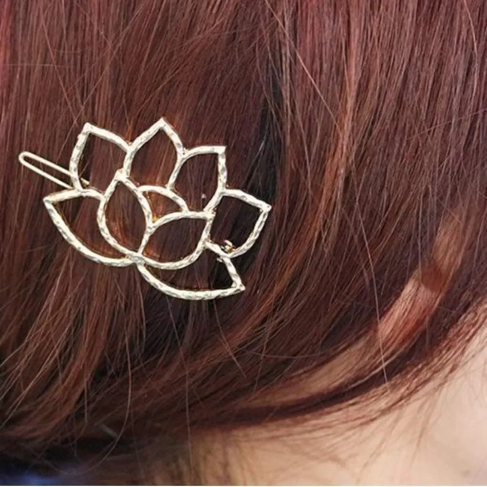 ✨🪷 🆕🪷Lotus BoHo Festival Metal Hair Pins🪷✨